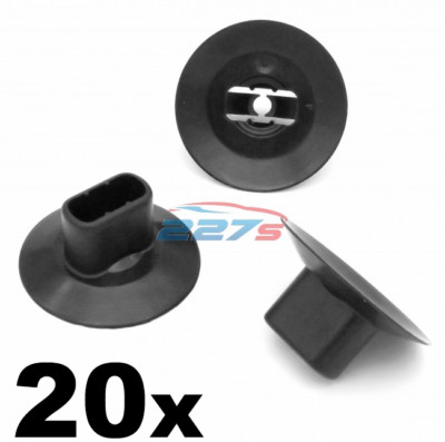 IRONWALLS 20-Pack Front Bumper Wheel Arch Lining Splash Guard Clips For Mercedes Sprinter W906