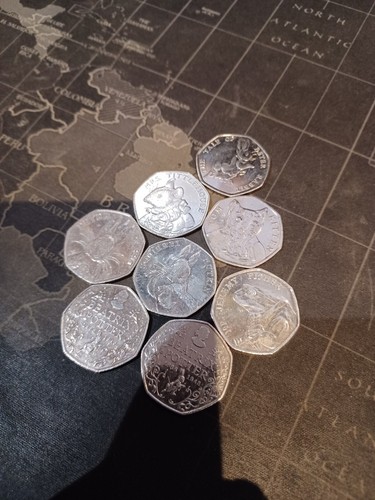 Beatrix Potter 50p Münzen Restposten Jemima Pfützenente, Peter Kaninchen, Flopsy Hase - Bild 2 von 3