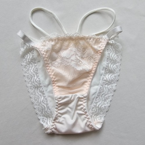 5 Pair Vintage Panties Nylon Spandex Cotton Sissy Briefs Size Small Hip 32-36" - Picture 20 of 24