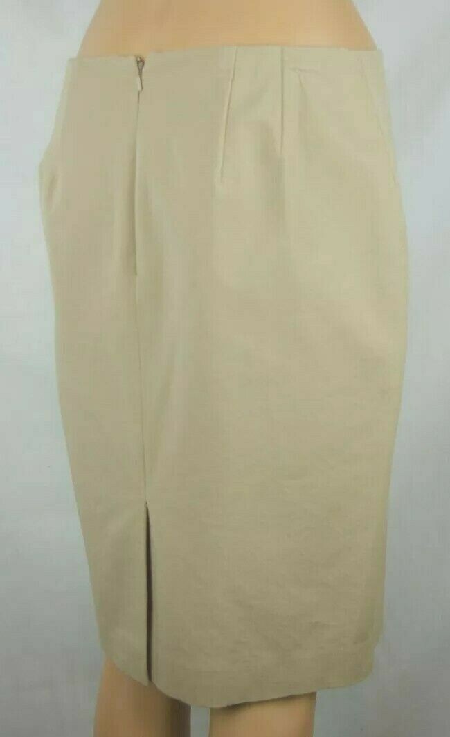 Talbots Petites Solid Khaki Fully Lined Pencil St… - image 7