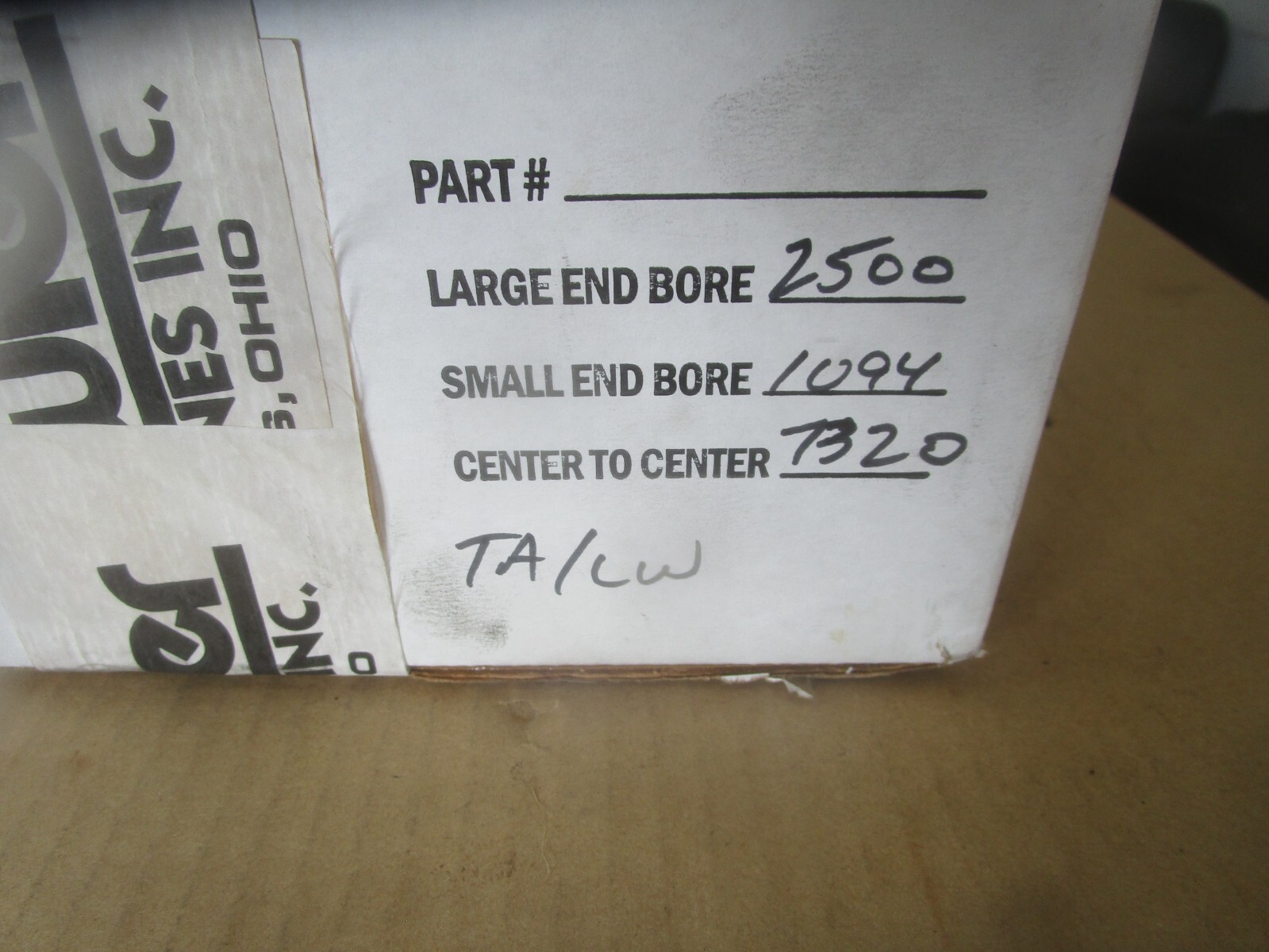 FOWLERS ALUMINUM CONNECTING RODS HEMI 7.320 CHEVY FORD BBC BBF RODS 426 NEW eBay