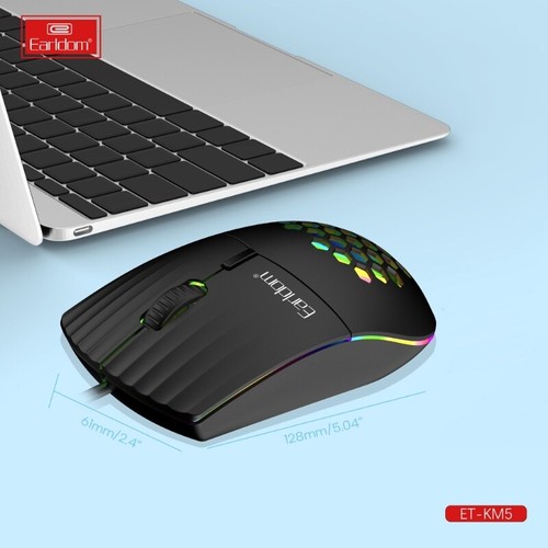 Ergonomic Type C Gaming Mouse Adjustable 1600DPI Colorful Lights for Windows PC - Photo 8/8