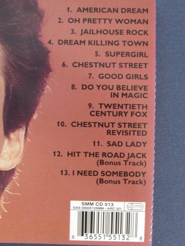 JOHNNY COUGAR CHESTNUT STREET INCIDENT 1998 DIGITAL REMASTER CD+2 BONUS TRKS OOP - Bild 5 von 8