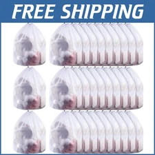 Extra Large Mesh Laundry Bag Set - 30 Durable Drawstring Bags for College & Home