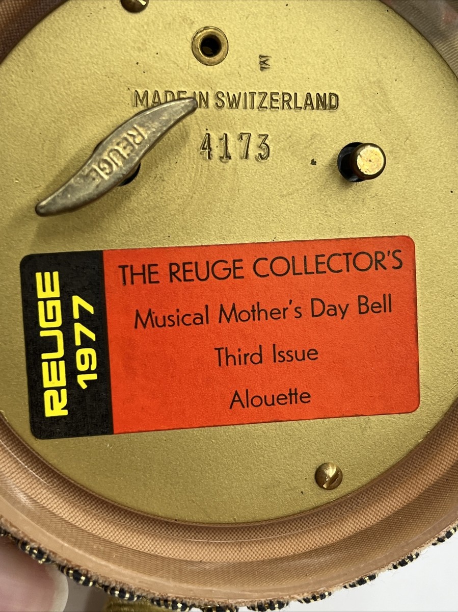 リュージュ コレクターズベル マザーズデイ 1977 1977 The Reuge
