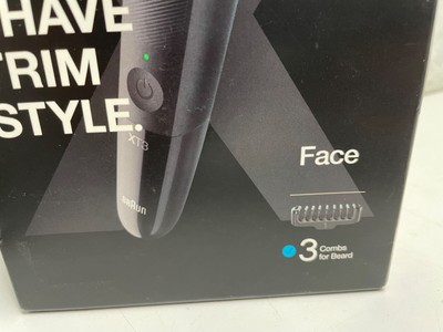 Braun XT3100 Series XT3 Mens Electric Body Shaver Trim Style 