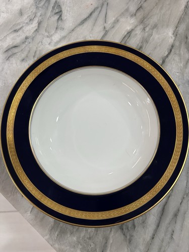 Rosenthal Eminence Cobalt Blue Salad Plates Gold Encrusted Set of 4 - 7 3/4" - 第 1/1 張圖片
