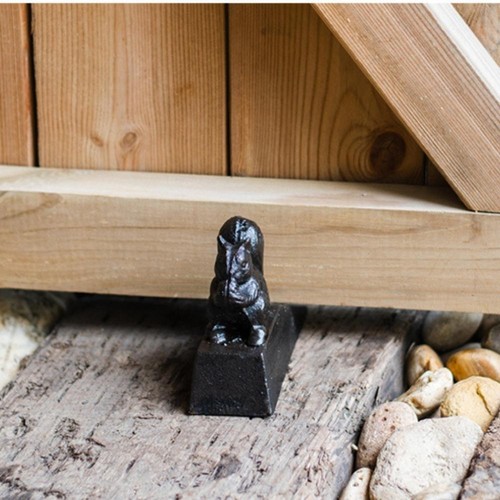 Vintage Cast Iron Door Stopper - Squirrel - Picture 3 of 8