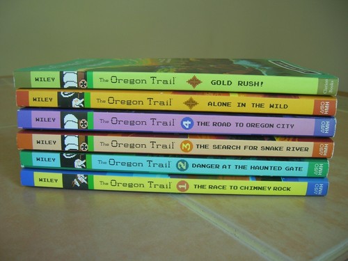 6 THE OREGON TRAIL series Jesse Wiley Choose Own Adventure Children's books lot - Picture 16 of 16