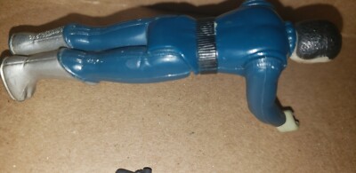 Star Wars Vintage Blue Snaggletooth w,gun 1978 no toe Dent