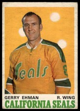 1970-71 O-Pee-Chee #187 Gerry Ehman