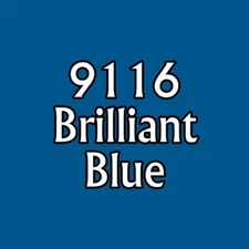BRILLIANT BLUE Reaper Miniatures Master Series Paints REM09116 (0.5 oz Bottle)