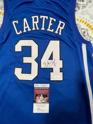 Wendall Carter Jr Signed/Autographed Duke Blue Devils Jersey JSA - Picture 2 of 4
