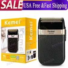 Kemei Professional Hair Clippers Trimmer Kit Men Cutting Machine Barber Salon US
