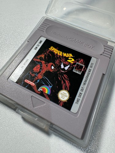 Spider-Man 2 Nintendo Game Boy Box W/ Manual Rare!! - Picture 8 of 9