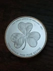 RARE ASSAY OFFICE OF IRELAND - GOLDSMITHS OF DUBLIN 1 OZ SILVER ROUND .999 FINE
