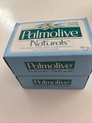 Palmolive Naturals Soap Chamomile 90g  Bars Sealed Pack of 2 New Old Stock USA
