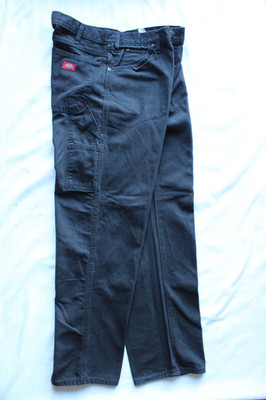 Dickies Men's Black Carpenter Jeans Straight Leg 36''W X 32''L  1939RBK