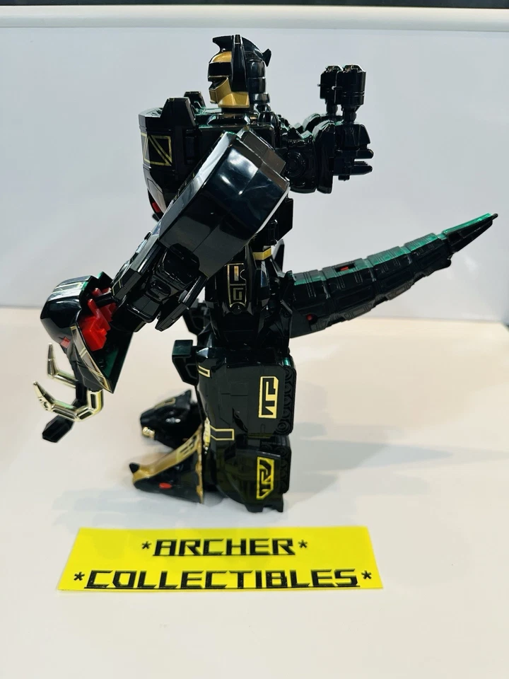 MMPR 1991 Bandai - MEGAZORD Black & Gold Limited Edition - Almost Complete - Image 2 of 4