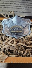 Harley Davidson Motor Cycles American Ingenuity 1995 Collectors Belt Buckle