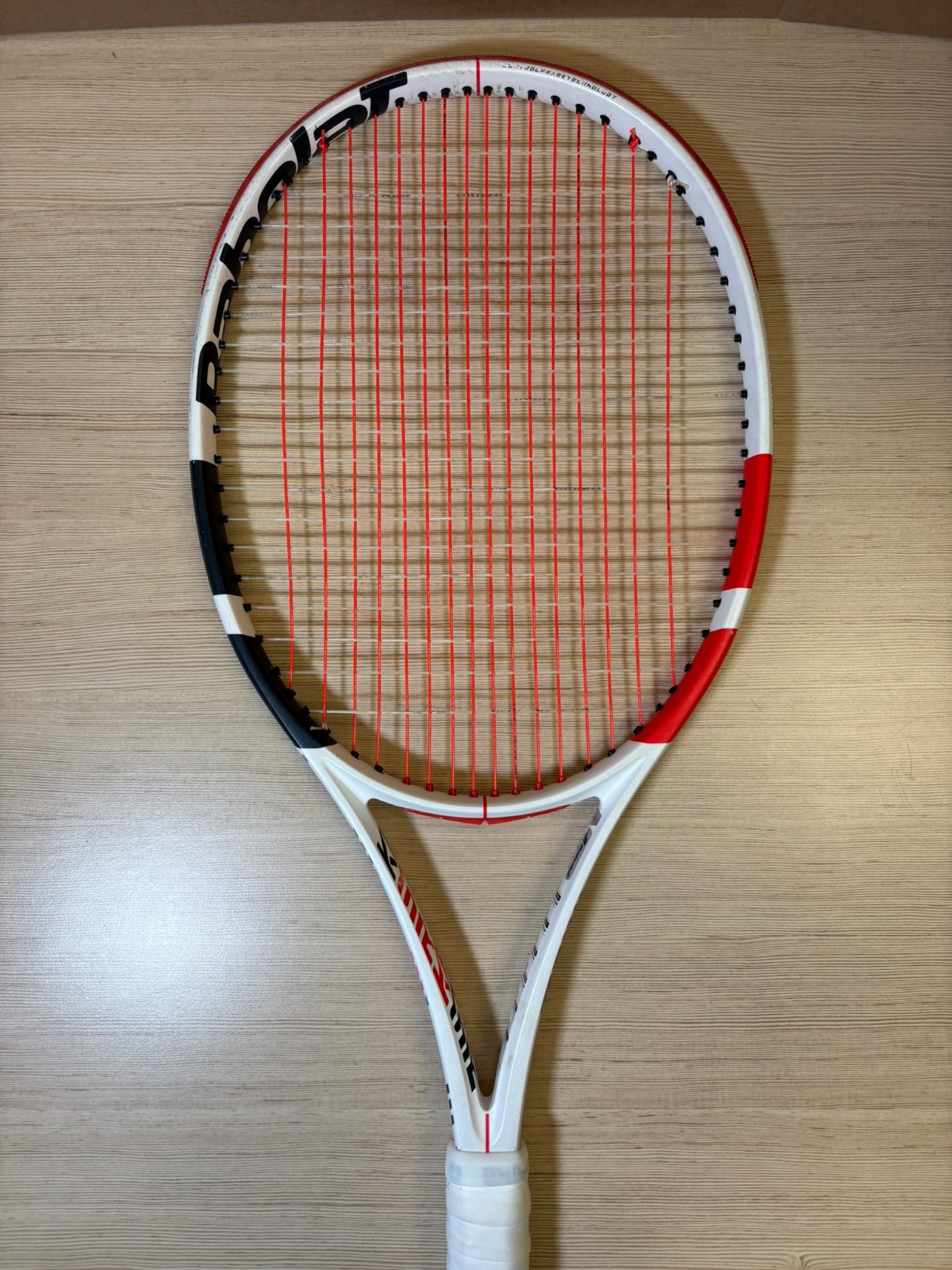 Babolat Pure Strike 16x19 3rd Gen Used Tennis Racquet Grip Size 4_3/8