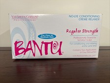 Bantu No-Lye Creme Relaxer Regular Strength For Fine To Medium Hair HTF