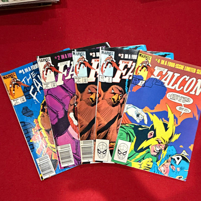 The Falcon #1-4 Complete Limited Series Marvel 1983 + Extra #3 Newsstand VF/NM