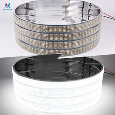 4pcs 15.5in Pure White Wheel Ring Lights 300w 5-rows 3600-leds Rim Lights
