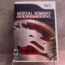 Mortal Kombat Armageddon Nintendo Wii – Complete CIB – Tested