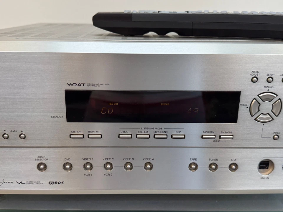 ONKYO TX-SR601E 6.1 kanal A?V surround reciever 120 Watt - Bild 4 von 4
