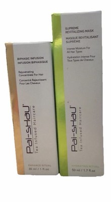 Pai-Shau Biphasic Infusion & Supreme Revitalizing Mask Travel Size Moisture Set