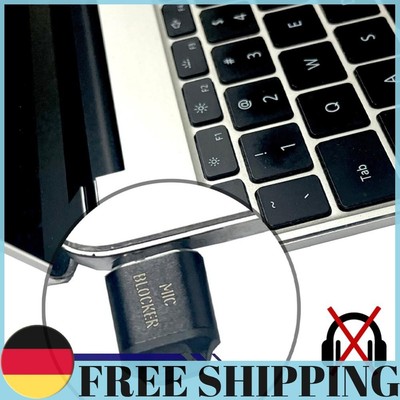 Microphone Sound Security Lock Compact Reusable for Laptops Smartphones Tablets