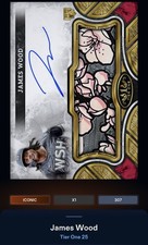 25 Topps Bunt DIGITAL Tier One Signature Relic ICONIC James Wood