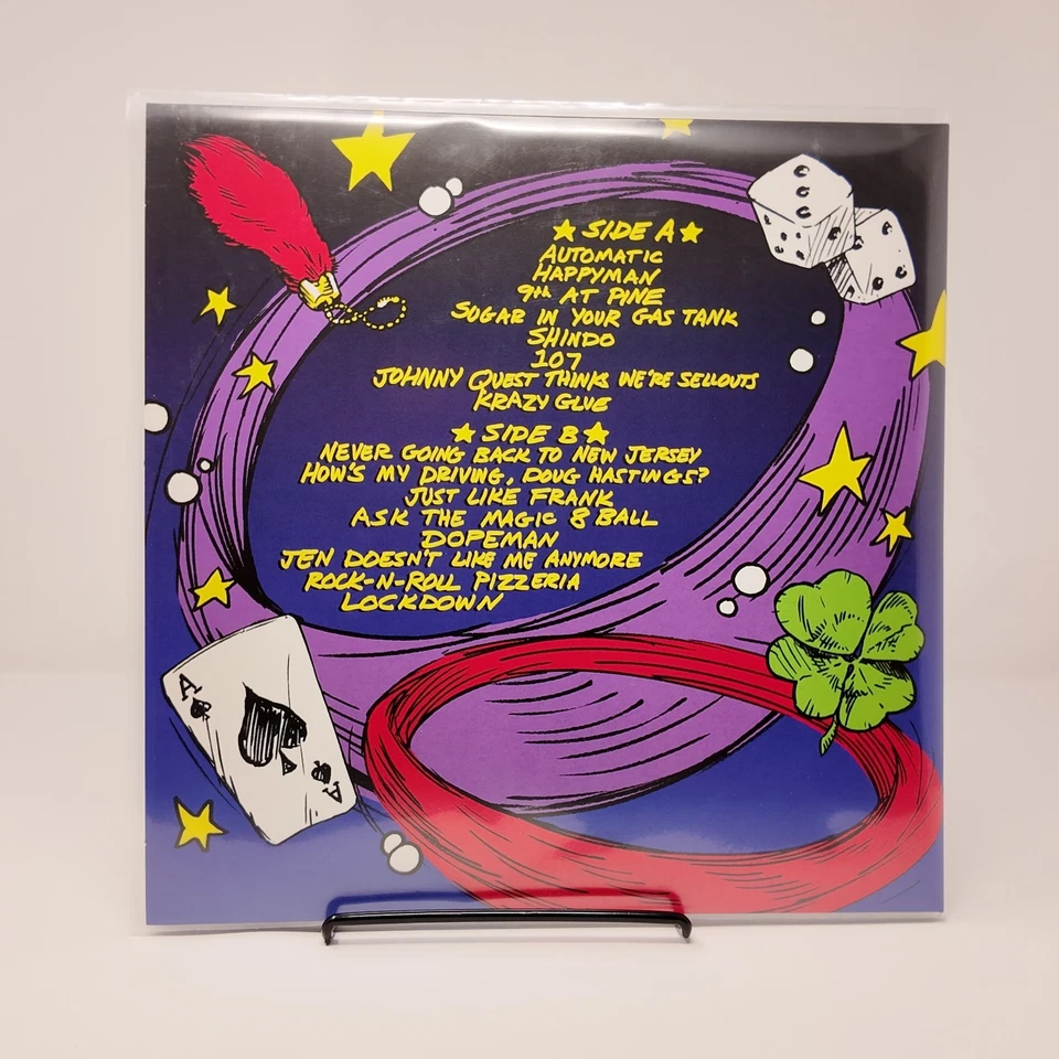 Less Than Jake - Losing Streak Vinyl Green & White Gatefold 1LP /500 25th Anni. - Image 3 of 4