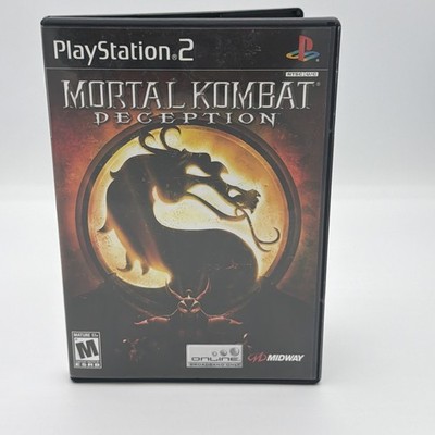 Mortal Kombat: Deception (Sony PlayStation 2, PS2) CIB Black Label Resurfaced