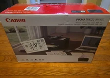 Canon PIXMA TR4720 Color Inkjet All-In-One Printer - Black 215 Printed Pages 