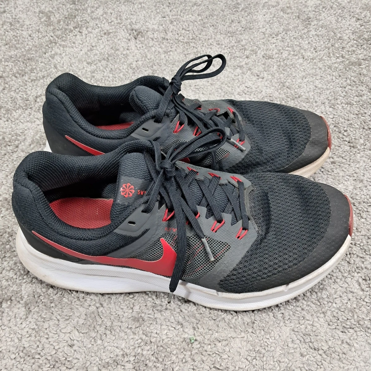 Nike Run Swift‎ 3 Running Shoes Men\'s Size 8 DR2695 001 Sneakers Red Black Nike Run Swift 3 Black/Red/White Men main image 2