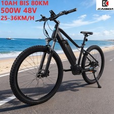 500W Elektrofahrrad 27.5 Zoll E-Bike 48V 10AH E-Mountainbike E-Bike mit Pedelec