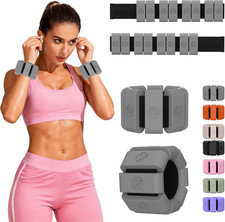 Adjustable Wrist Weights for Women Men, Leg Weights for Women 0.75Lb-1Lb-1.3Lb E