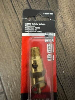 Milton S-1090-150 Safety Valve AIR TOOL 1/4'' NPT / Pop Off 150 PSI - NEW