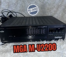 VTG MGA Stereo Integrated Amplifier M-U2200 Vintage 2 Channel Amp & Equalizer
