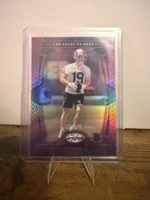 2025 Panini Certified Mirror Purple Tommy Mellott Raiders Rookie #128 /249