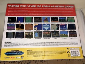 Retro-Bit Generations Plug & Play Home Console 100 Built-In Games HDMI 720p