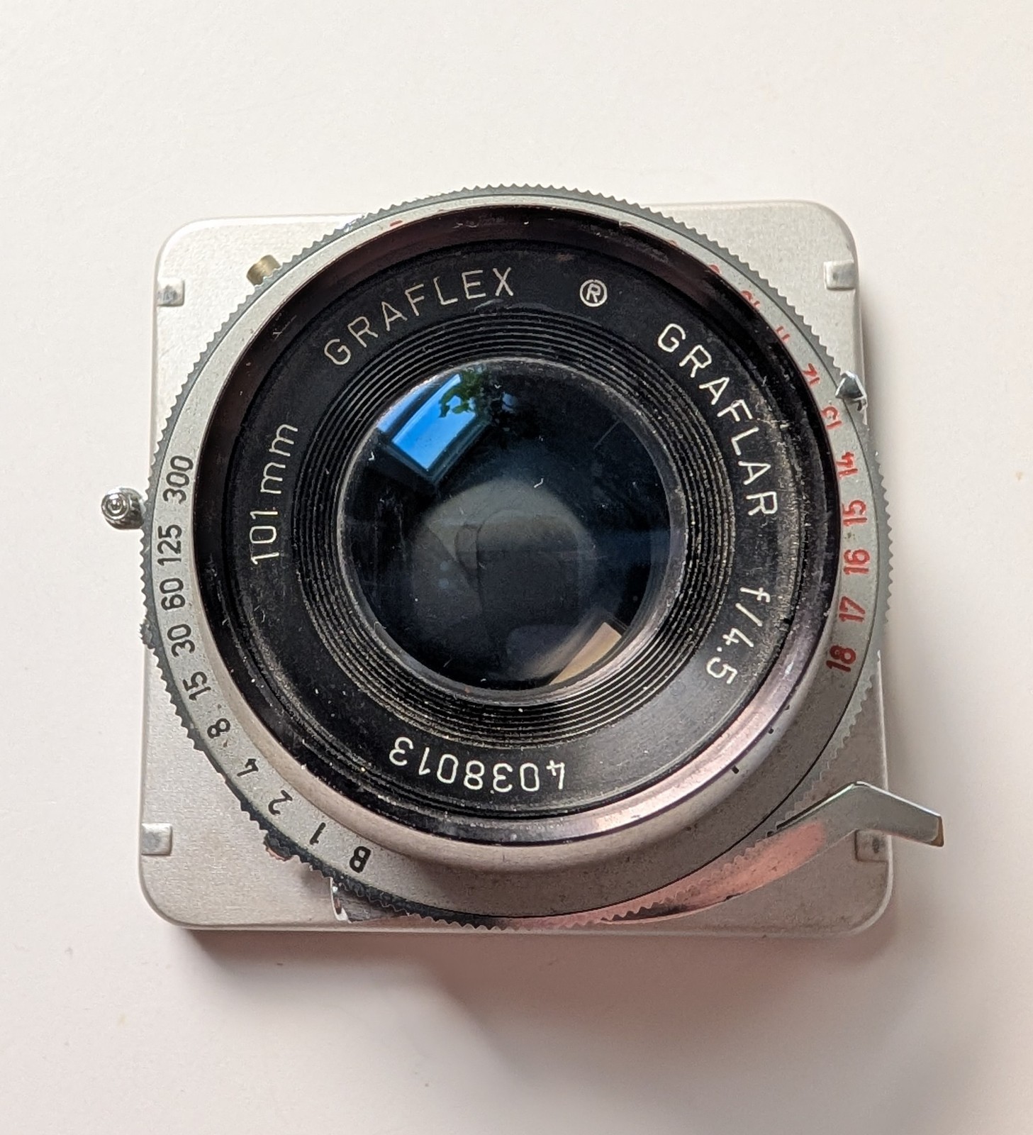 Vintage Graflex 101mm F/4.5 Prontor-SVS Lens