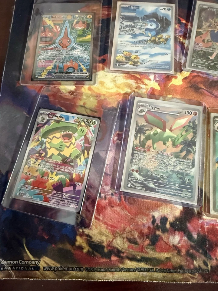 Pokémon Phantasmal Flames 批量 11 件 Mega 插图 罕见 全艺术 前教练 — 第 2/4 张图片