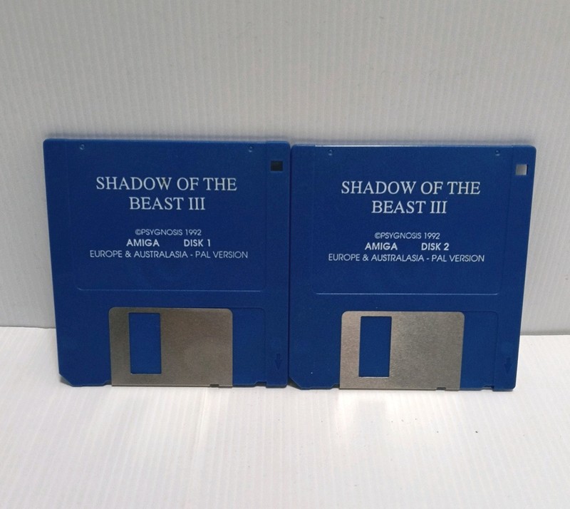 Shadow of the Beast III Disk 1&2 Psygnosis Commodore Amiga 1992