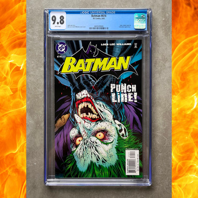   Batman #614 CGC 9.8   Classic Jim Lee Art   Hush Key 2003  