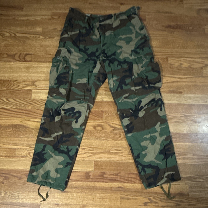 Proper International Inc. Hot Weather Woodland Camo Combat Trousers Pants