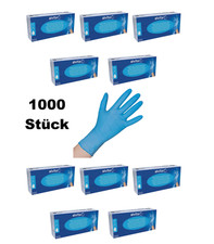 1000 Nitril Einweg Handschuhe Nitrilhandschuhe latexfrei Einweghandschuhe S - L