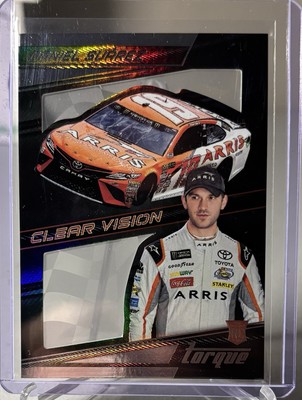 2017 Panini Torque NASCAR Clear Vision Daniel Suarez #43 ROOKIE Card